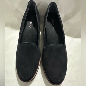 Vionic Black Willa Wedge Loafers Size 8